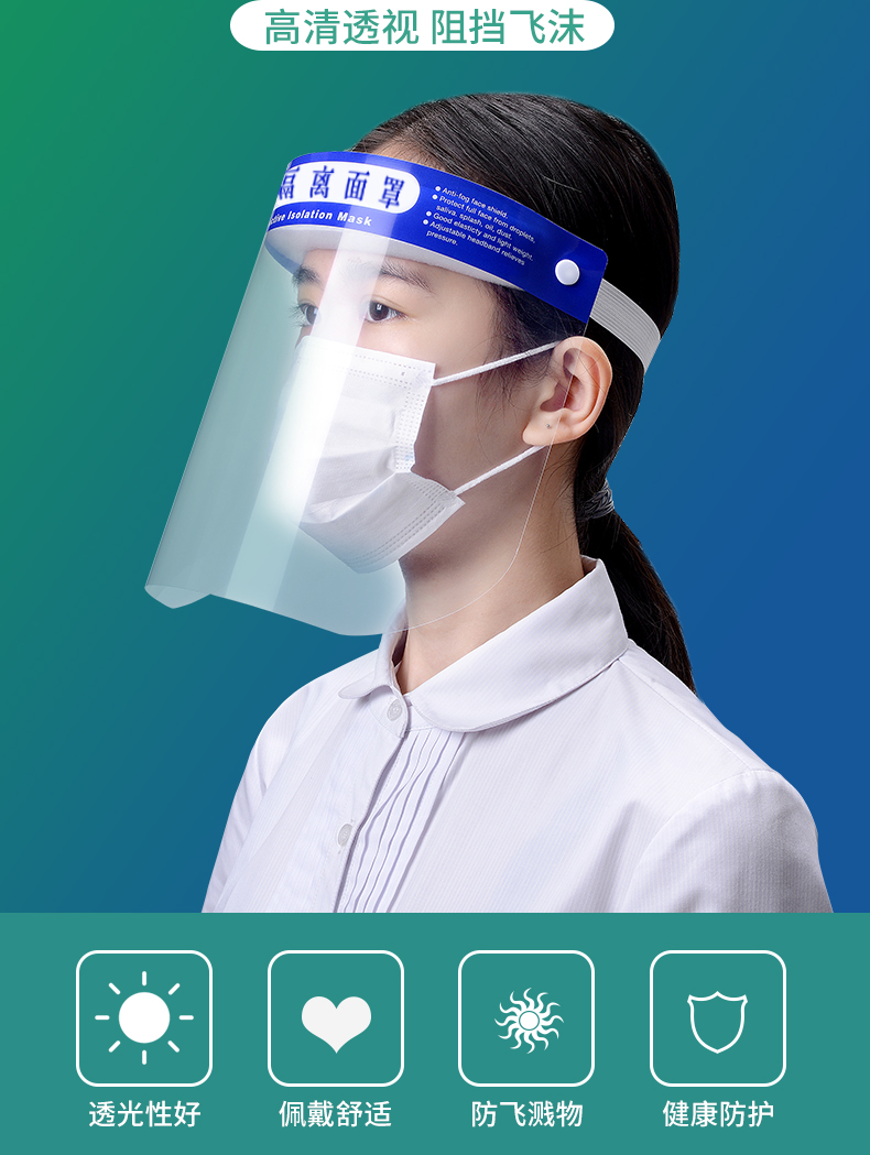 医用隔离面罩面屏(图3)